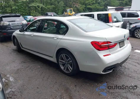 2017 BMW 740I from USA, damaged, VIN WBA7E2C58HG740141